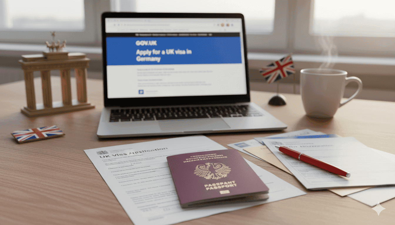 UK visa from Germany made simple for residents and visitors